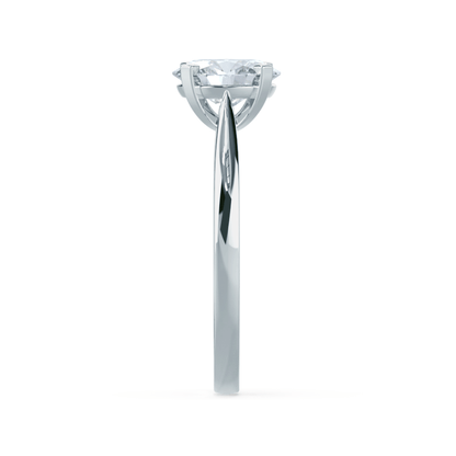 1.50 CT Oval Lab Grown Diamond Solitaire Engagement Ring - Timeless Elegance 3