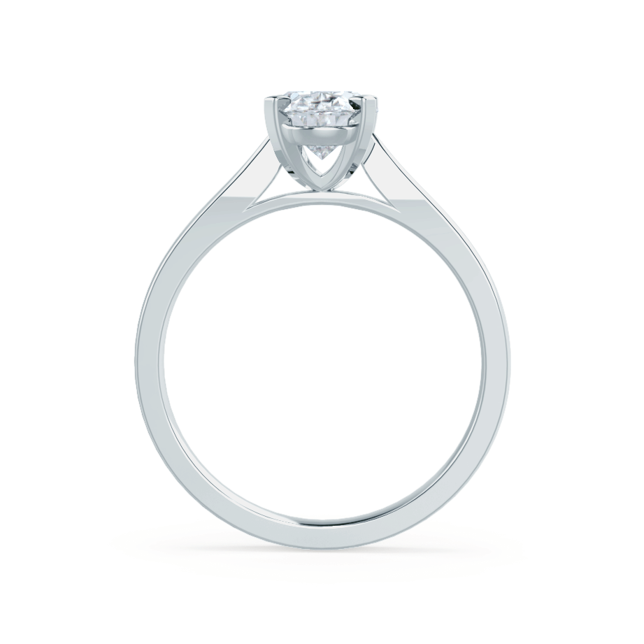 1.50 CT Oval Lab Grown Diamond Solitaire Engagement Ring - Timeless Elegance 4
