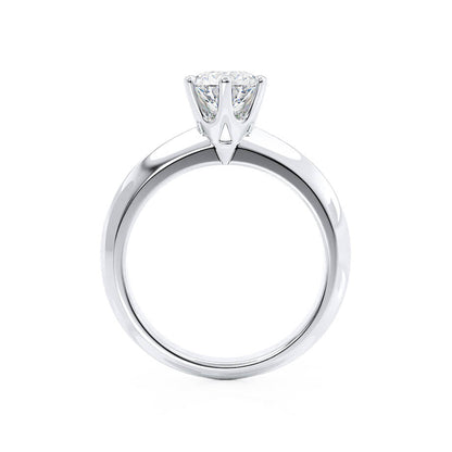 1.0 CT Round Lab Grown Diamond Solitaire Engagement Ring - Timeless Elegance 3