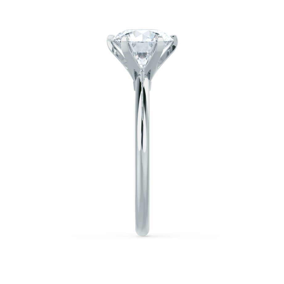 2.50 CT Round Lab Grown Diamond Solitaire Engagement Ring 5