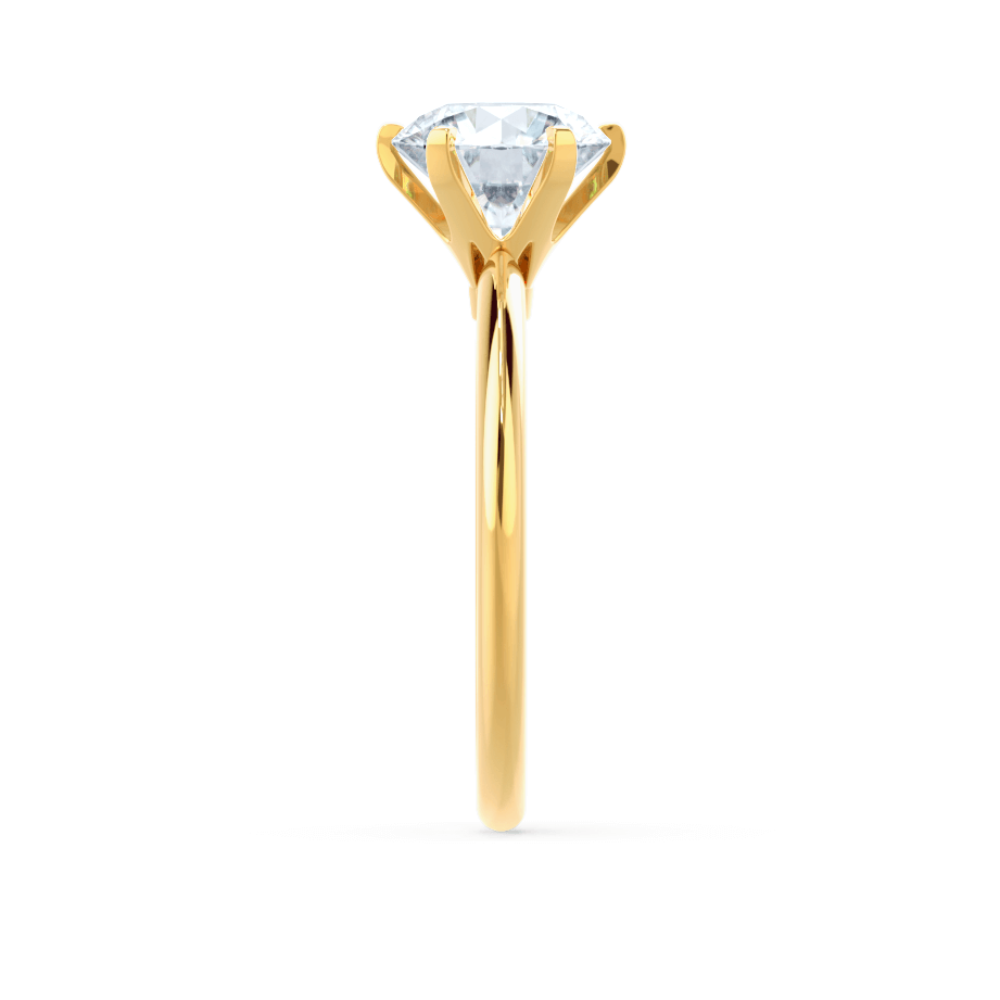 2.50 CT Round Lab-Grown Diamond Solitaire Engagement Ring 3