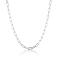 Load image into Gallery viewer, Elegance in 18K Gold: Paperclip Chain Necklace
