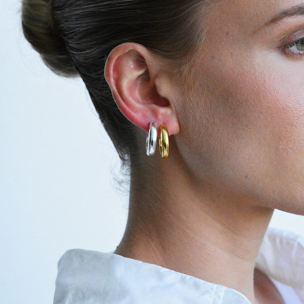 Timeless Gold Hoop Earrings