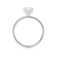 Load image into Gallery viewer, 2.50 CT Cushion Lab-Grown Diamond Hidden Halo Engagement Ring
