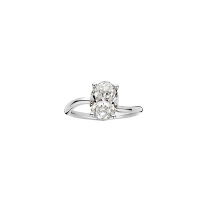 Hidden Halo-1.5 CT Round Lab Grown Diamond Engagement Ring