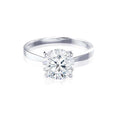 Load image into Gallery viewer, 1.50 CT Round Lab-Grown Diamond Solitaire Engagement Ring - Timeless Elegance
