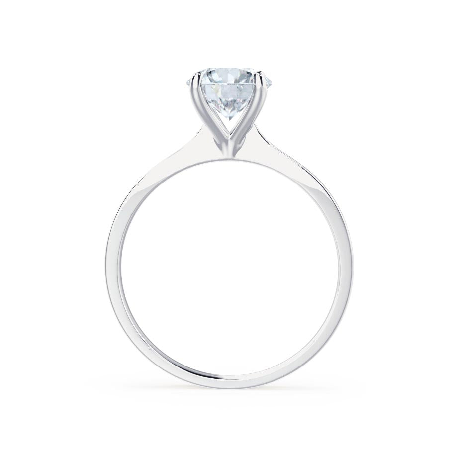 1.50 CT Round Lab-Grown Diamond Solitaire Engagement Ring - Timeless Elegance