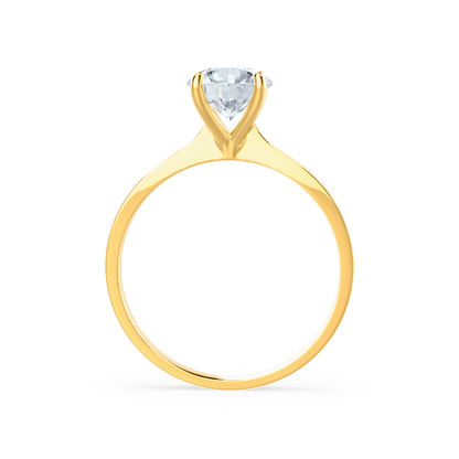 1.50 CT Round Lab-Grown Diamond Solitaire Engagement Ring In Gold Elegance 3