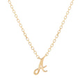 Load image into Gallery viewer, Golden Charm Initial Pendant Necklace
