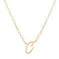 Load image into Gallery viewer, Golden Charm Initial Pendant Necklace
