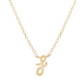 Load image into Gallery viewer, Golden Charm Initial Pendant Necklace
