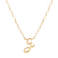 Load image into Gallery viewer, Golden Charm Initial Pendant Necklace
