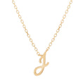 Load image into Gallery viewer, Golden Charm Initial Pendant Necklace
