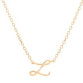 Load image into Gallery viewer, Golden Charm Initial Pendant Necklace
