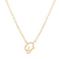 Load image into Gallery viewer, Golden Charm Initial Pendant Necklace
