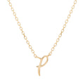 Load image into Gallery viewer, Golden Charm Initial Pendant Necklace
