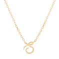 Load image into Gallery viewer, Golden Charm Initial Pendant Necklace
