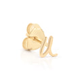 Load image into Gallery viewer, Letter Initial Single Stud Earring
