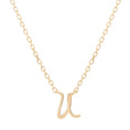 Load image into Gallery viewer, Golden Charm Initial Pendant Necklace
