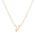 Load image into Gallery viewer, Golden Charm Initial Pendant Necklace
