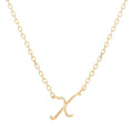 Load image into Gallery viewer, Golden Charm Initial Pendant Necklace
