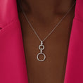 Load image into Gallery viewer, Golden Elegance Double Ring Necklace
