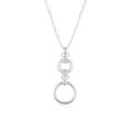 Load image into Gallery viewer, Golden Elegance Double Ring Necklace
