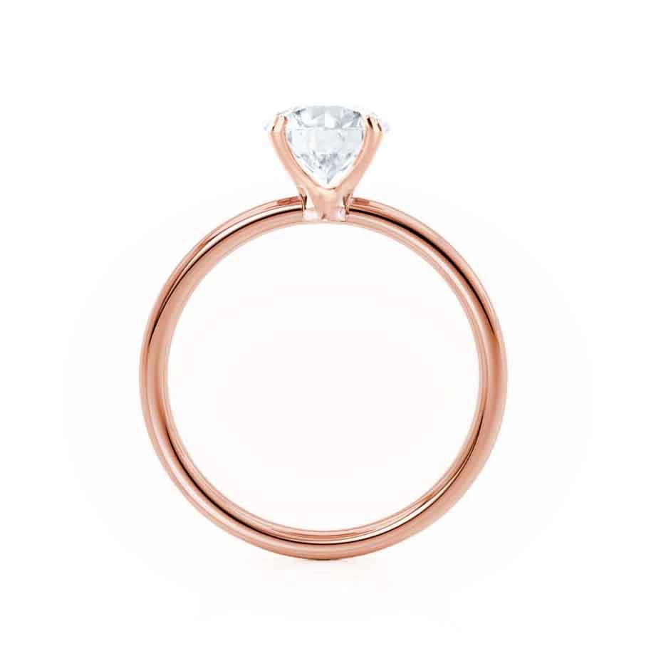 1.20 CT Round Lab Grown Diamond Solitaire Engagement Ring 4