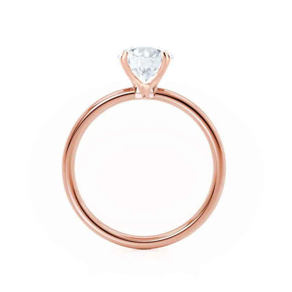 1.20 CT Round Lab Grown Diamond Solitaire Engagement Ring 4