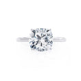 Load image into Gallery viewer, 2.0 CT Cushion Cut Lab-Grown Diamond Solitaire Engagement Ring
