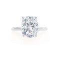 Load image into Gallery viewer, 1.50 CT Elongated Cushion Lab-Grown Diamond Solitaire Engagement Ring – Timeless Elegance
