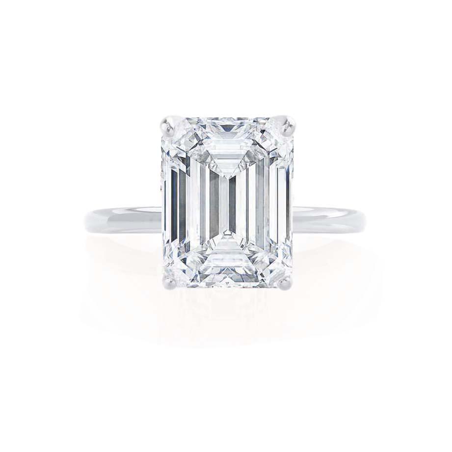 1.20 CT Emerald Cut Lab-Grown Diamond Solitaire Engagement Ring 1