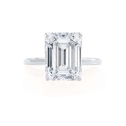 1.20 CT Emerald Cut Lab-Grown Diamond Solitaire Engagement Ring 1