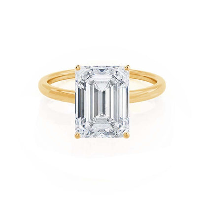 1.20 CT Emerald Cut Lab-Grown Diamond Solitaire Engagement Ring 1