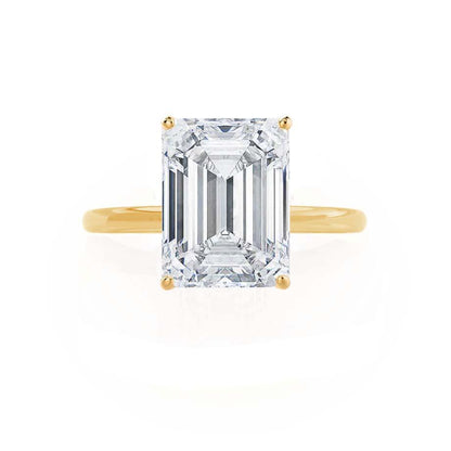 1.20 CT Emerald Cut Lab-Grown Diamond Solitaire Engagement Ring 2