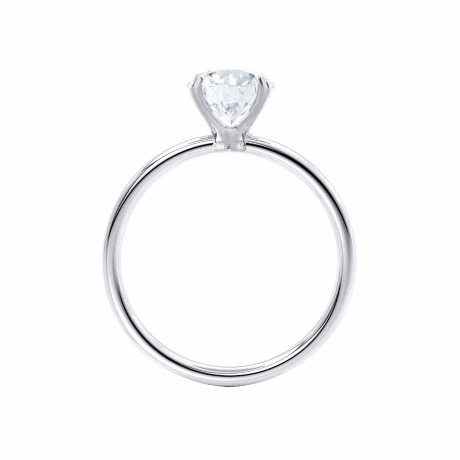 Radiant 1.20 CT Lab-Grown Round Diamond Solitaire Engagement Ring