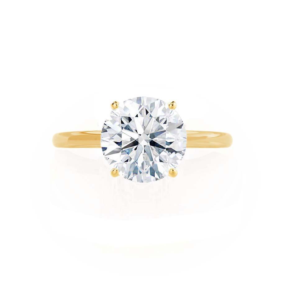 1.20 CT Round Lab-Grown Diamond Solitaire Engagement Ring 4