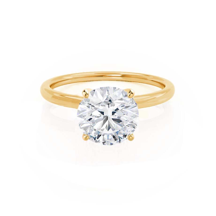 1.20 CT Round Lab-Grown Diamond Solitaire Engagement Ring 1