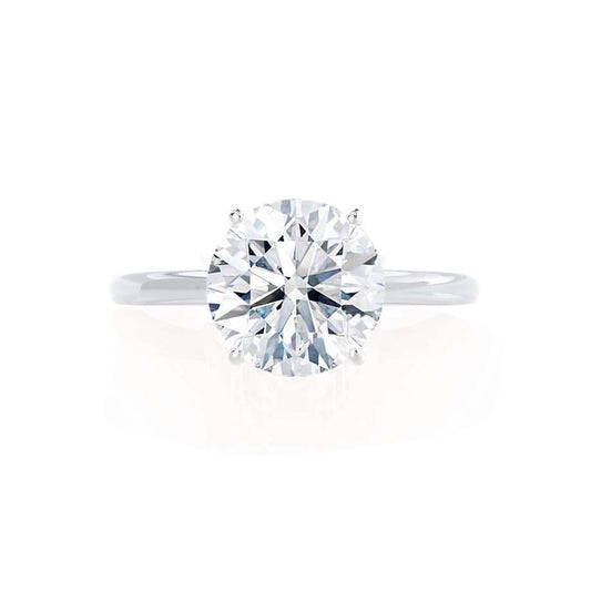 Radiant 1.20 CT Lab-Grown Round Diamond Solitaire Engagement Ring