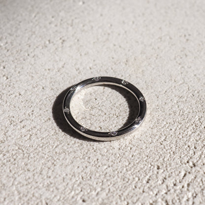 Elegant 0.20 TCW Round Lab Grown Diamond Wedding Band 3