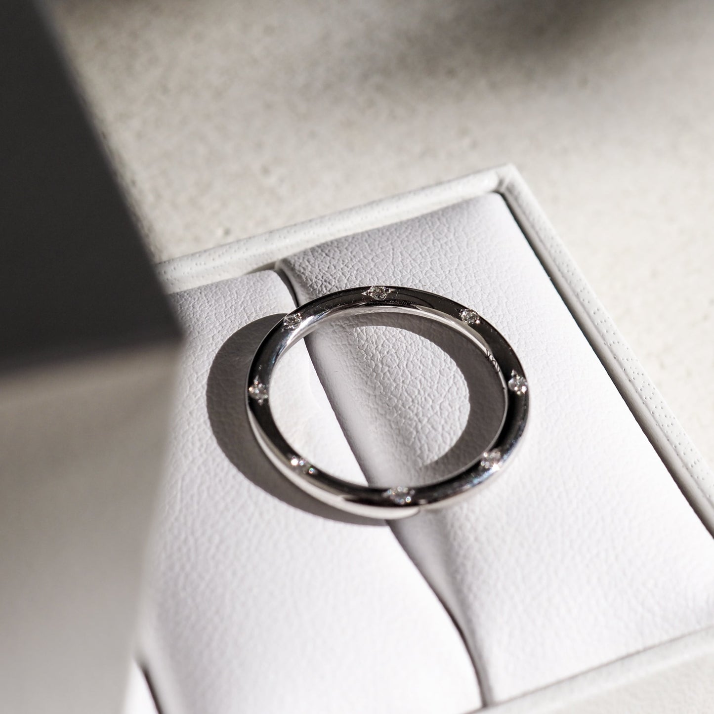 Elegant 0.20 TCW Round Lab Grown Diamond Wedding Band 2