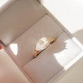 Load image into Gallery viewer, Radiant 2.0 CT Pear Lab-Grown Diamond East-West Engagement Ring
