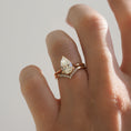 Load image into Gallery viewer, Radiant 2.0 CT Pear-Cut Lab-Grown Diamond Solitaire Engagement Ring 4
