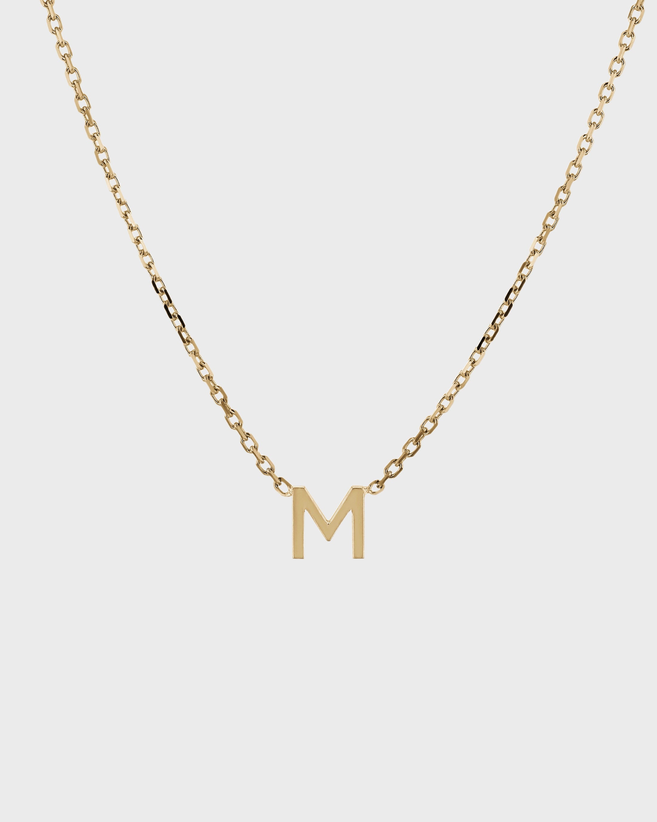 Elegant Gold Initial Choker Necklace