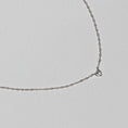 Load image into Gallery viewer, Radiant Heart: 0.01 CT Round Lab Grown Diamond Necklace
