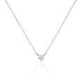 Load image into Gallery viewer, Radiant Heart: 0.01 CT Round Lab Grown Diamond Necklace
