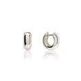 Load image into Gallery viewer, Elegant Silver Hoop Earrings
