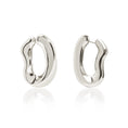 Load image into Gallery viewer, Uneven Wave Hoop Earrings 1
