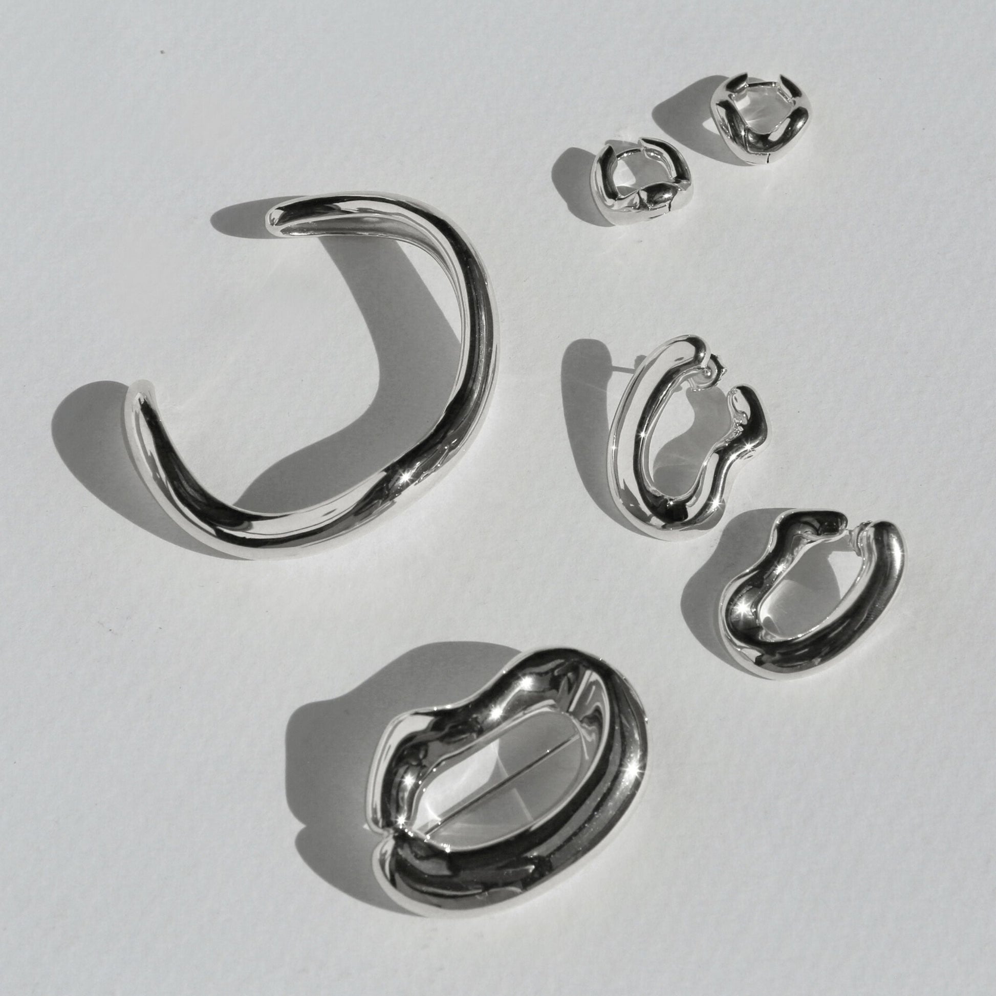 Uneven Waves Cuff Bracelet 7