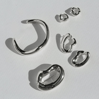 Uneven Waves Cuff Bracelet 7